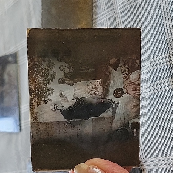 6 Vintage Photo Glass Slides Lantern Slides - Picture 6 of 7